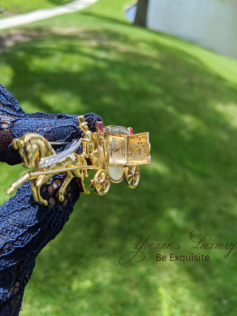 Thumbnail: Bucherer Vintage World-Renowned Collection Lady’s Lapel Watch