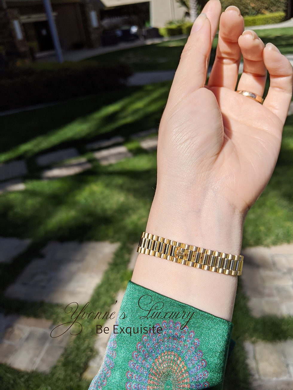 Thumbnail: Rolex Vintage Classic Datejust Wood Dial Watch