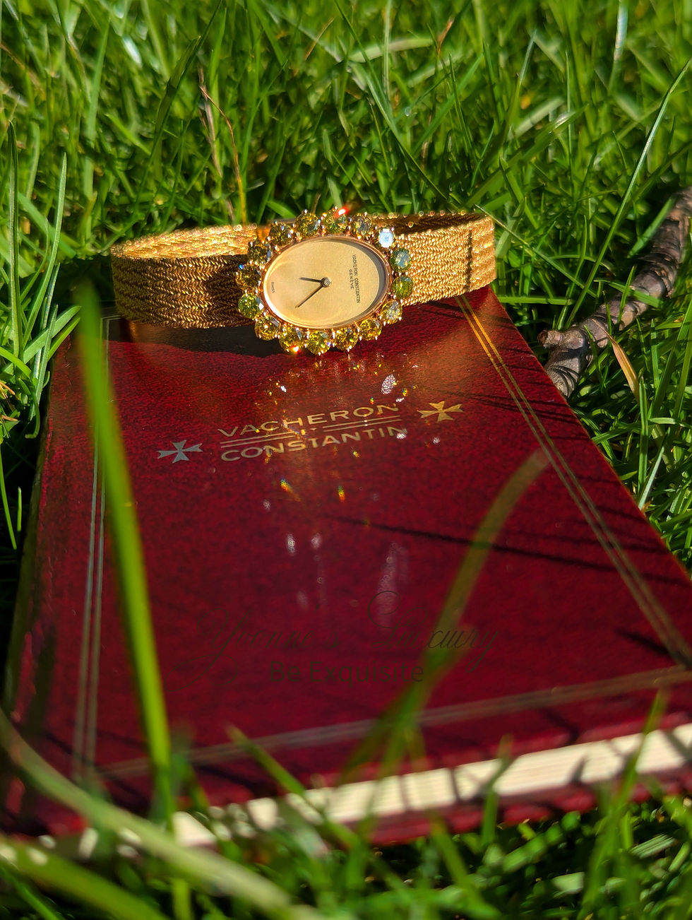 Thumbnail: Vacheron Constantin Extraordinary Yellow Diamond Bezel Lady’s Wristwatch