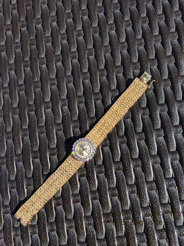 Rolex 14K Yellow Gold Diamond Bezel Wristwatch | Yvonne 