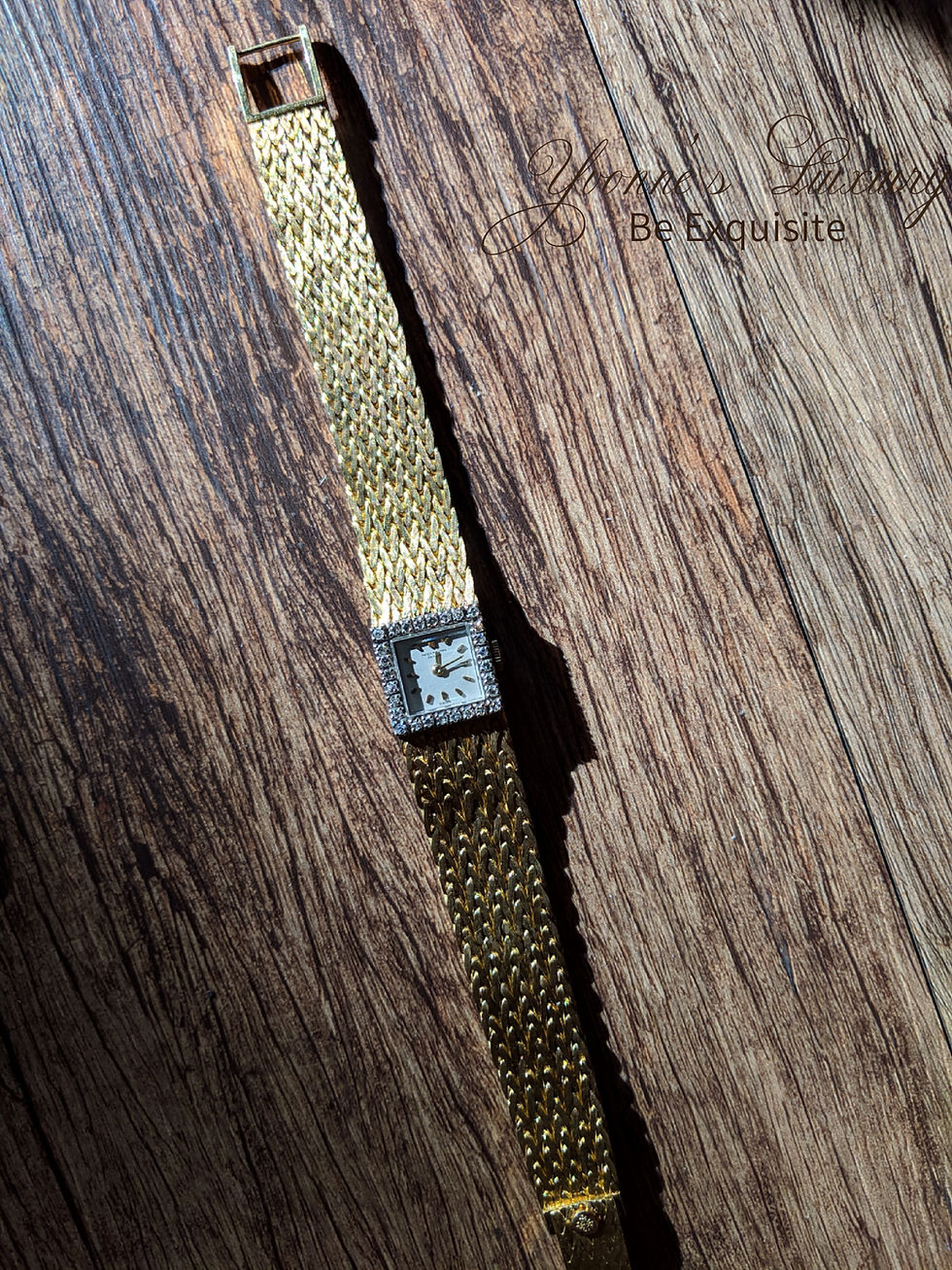 Thumbnail: Patek Philippe Vintage Square Face Diamond Watch