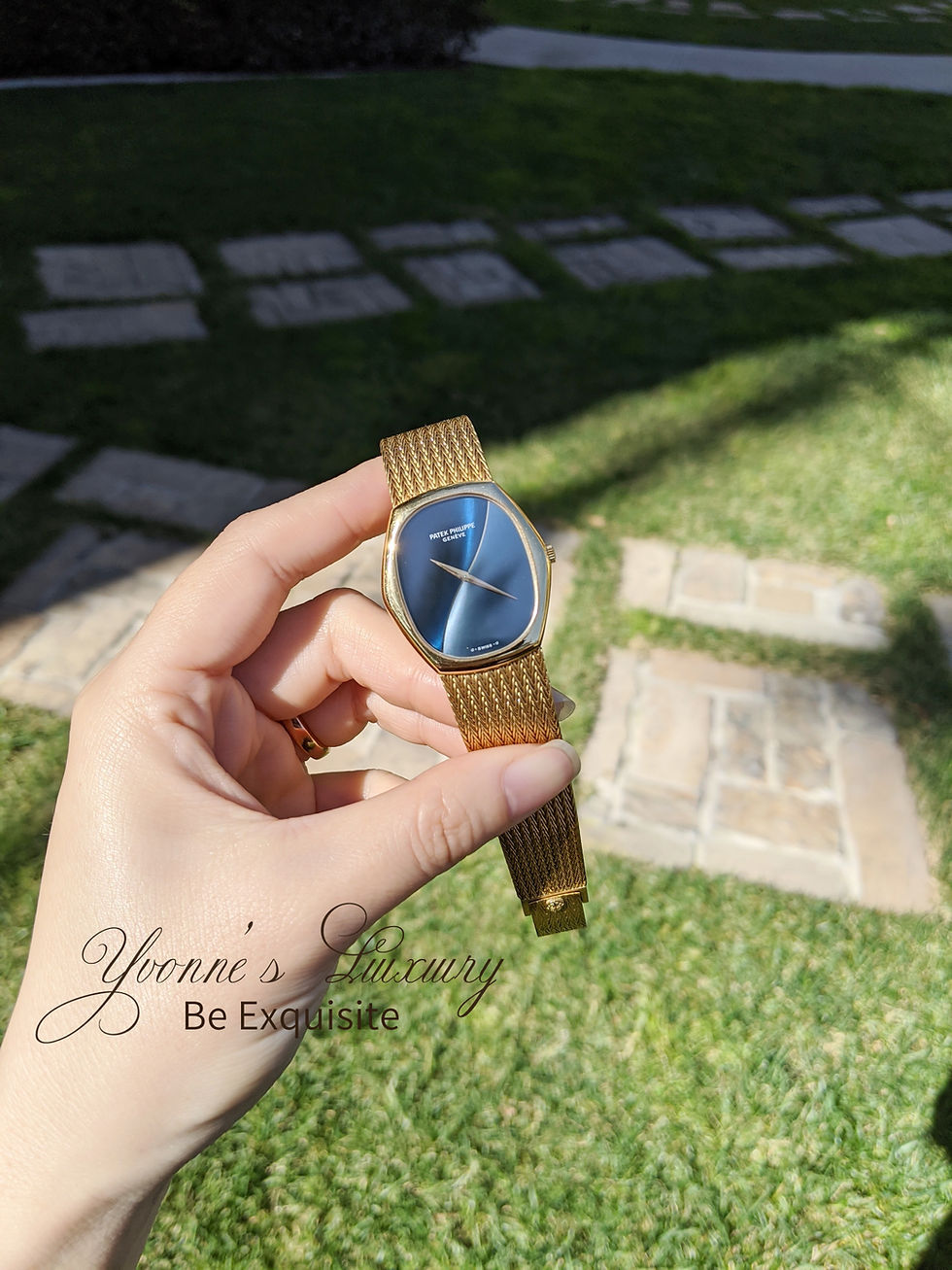 Thumbnail: Patek Philippe Limited Edition Two Shades of Blue Coloured Dial