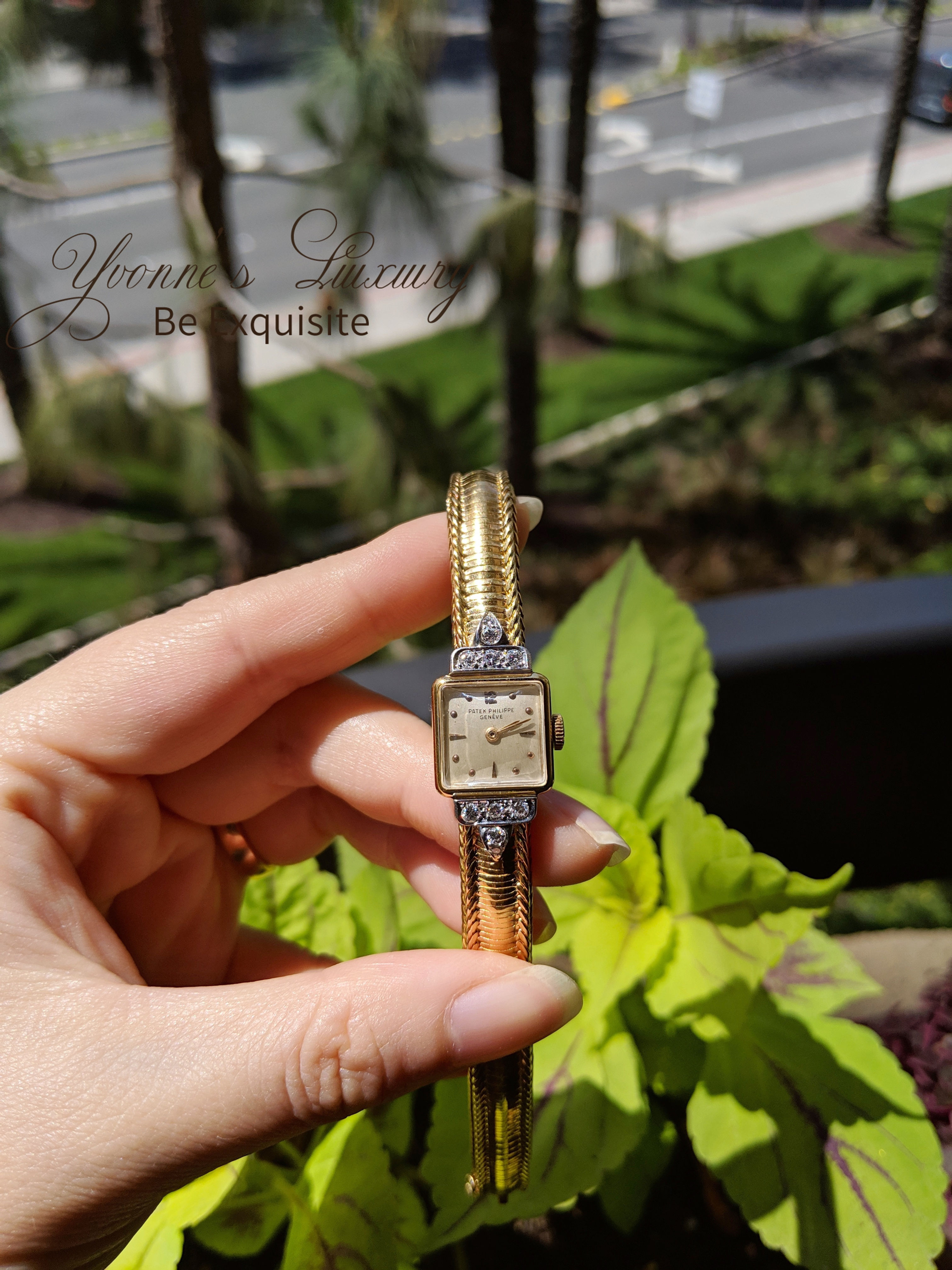 Patek Philipe Vintage Lady’s Daimond Cocktail Dress Watch