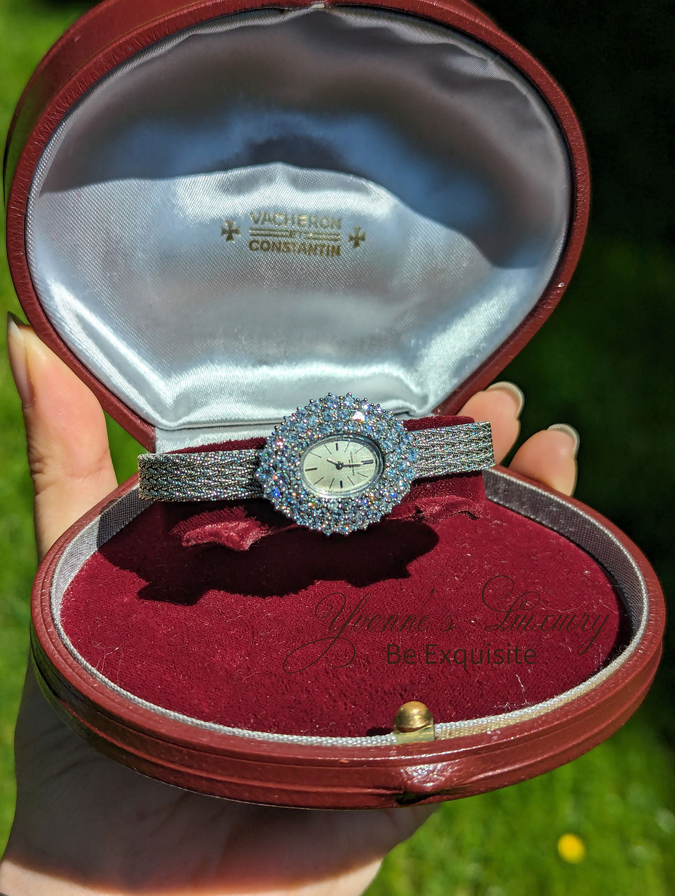 Thumbnail: Vacheron Constantin Exceptionally Rare One-Off Vintage High Jewellery Wristwatch