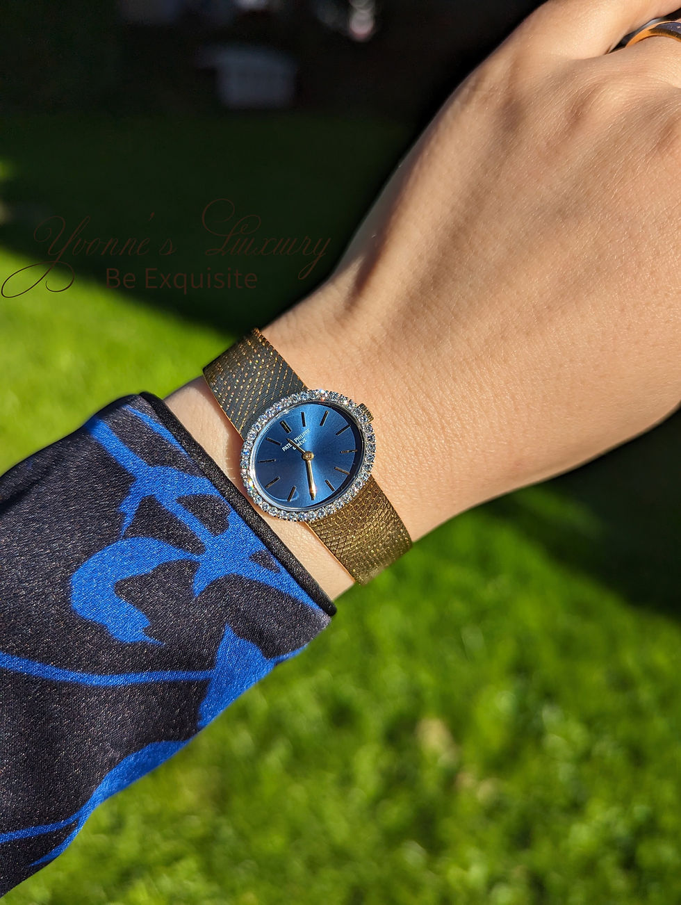 Thumbnail: Patek Philippe 18K Yellow Gold 3350/1 Diamond Bezel Wristwatch