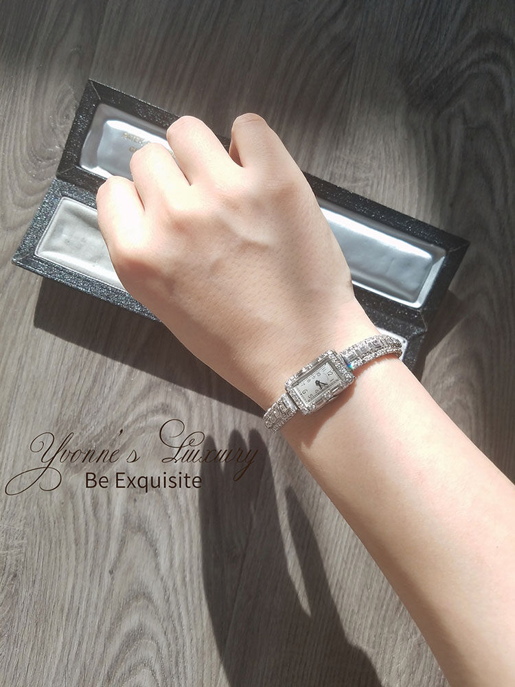 Thumbnail: Patek Philippe Antique Diamond Bracelet Watch