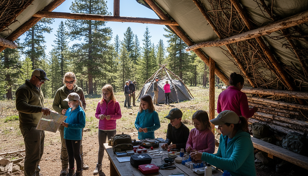 Wyoming Patriots' Contributions to Community Resilience