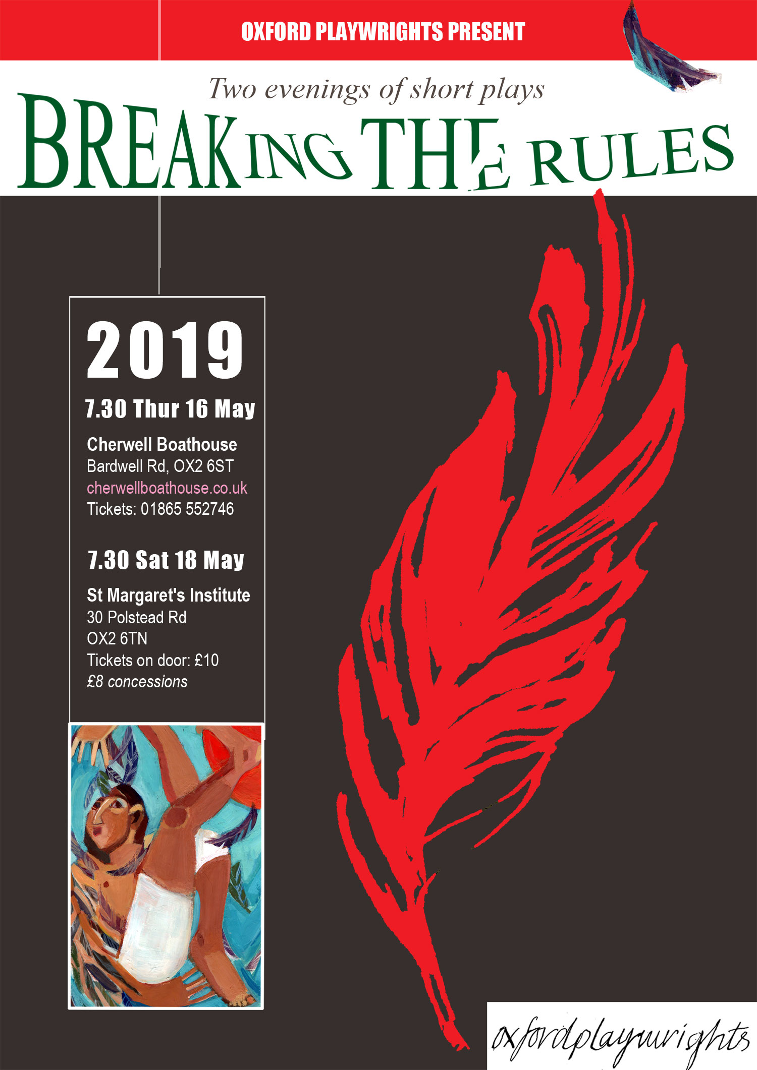 Oxford Playwrights Poster