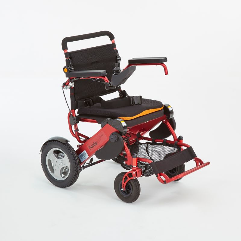 Thumbnail: Foldalite Folding Powerchair