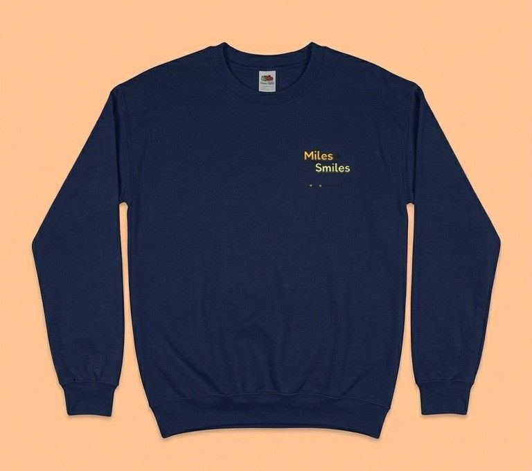 Miles & Smiles sweater navy