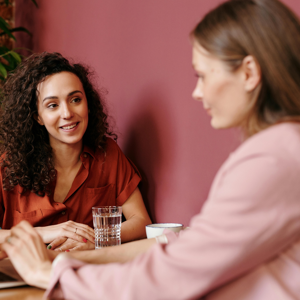 Executive coach and senior leader in conversation about leading a neurodiverse team