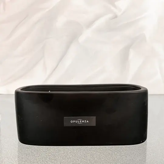 Thumbnail: Outdoor Citronella Triple Wick soy candle, Gloss White