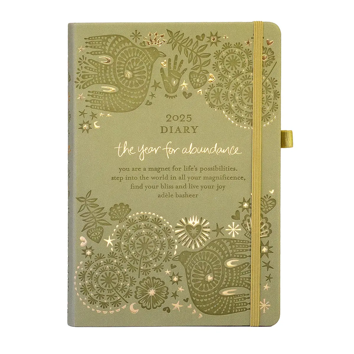 Intrinsic Diary Planner - Olivine Green IDALX25J