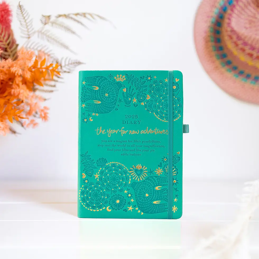 Thumbnail: Intrinsic Diary Planner - Turquoise Twist IDALX25B