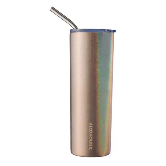 SKNY Slim Vacuum Insulated Skinny Tumbler - Rose Gold