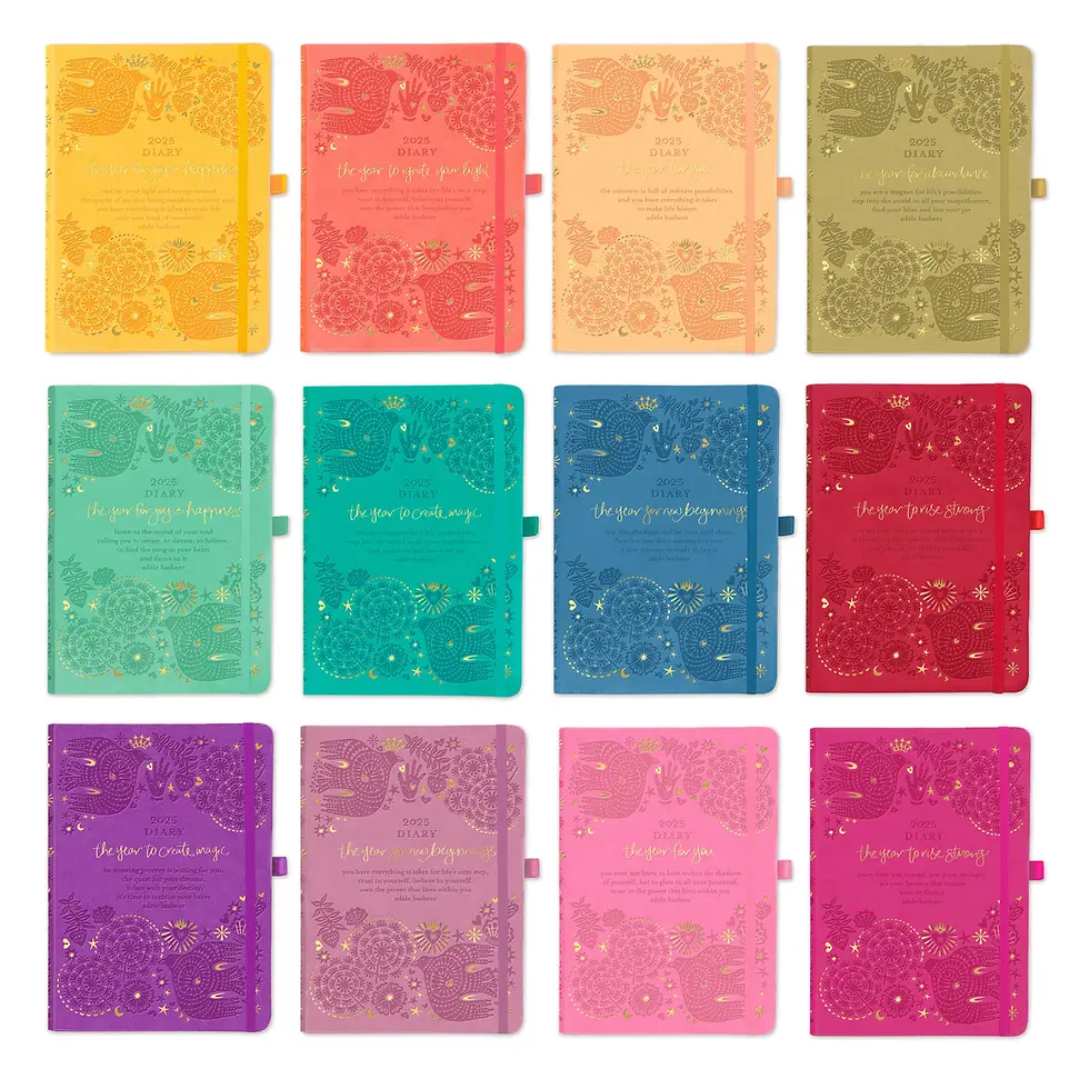 Thumbnail: Intrinsic Diary Planner - Turquoise Twist IDALX25B