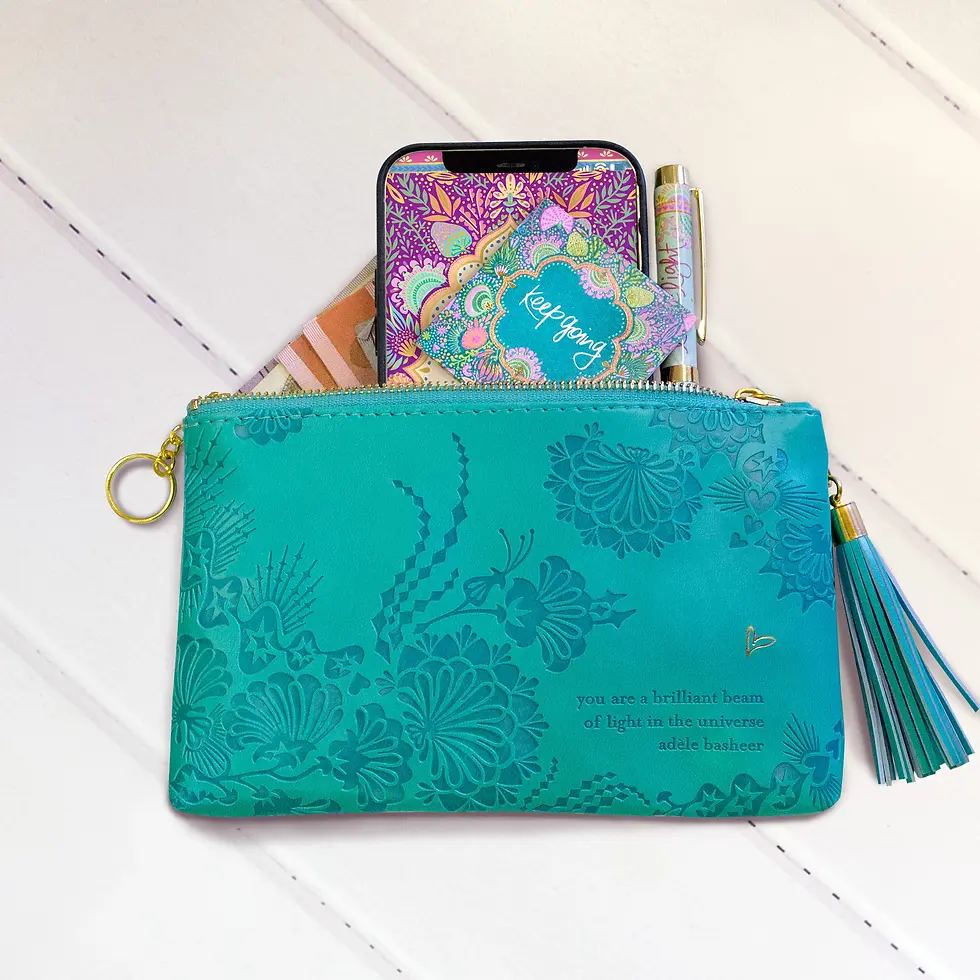 Thumbnail: Intrinsic Essentials Purse - Turquoise Twist