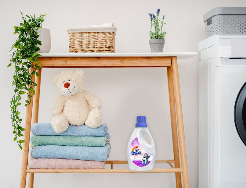 Thumbnail: Mr. Wash Plus Liquid Detergent Lavender 1L