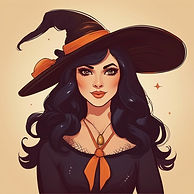 vintage cute dark hair witch portrait.jpg