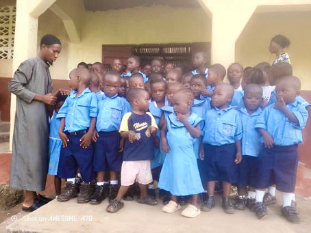 CHILDREN STARTING SCHOOL