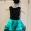 Thumbnail: Black and Green Sequin Dress