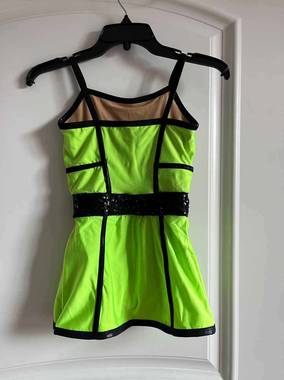Thumbnail: Neon Green Dress with Black Stripes