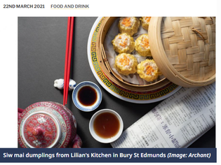 Lilian Featured in East Anglian Daily Times Mar 2021