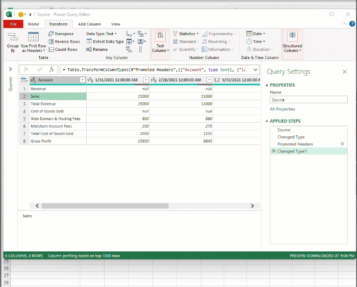 Power Query Your CFO Guy