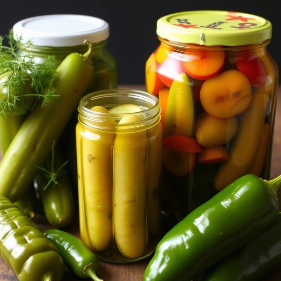 Pickles, Peppers and more!