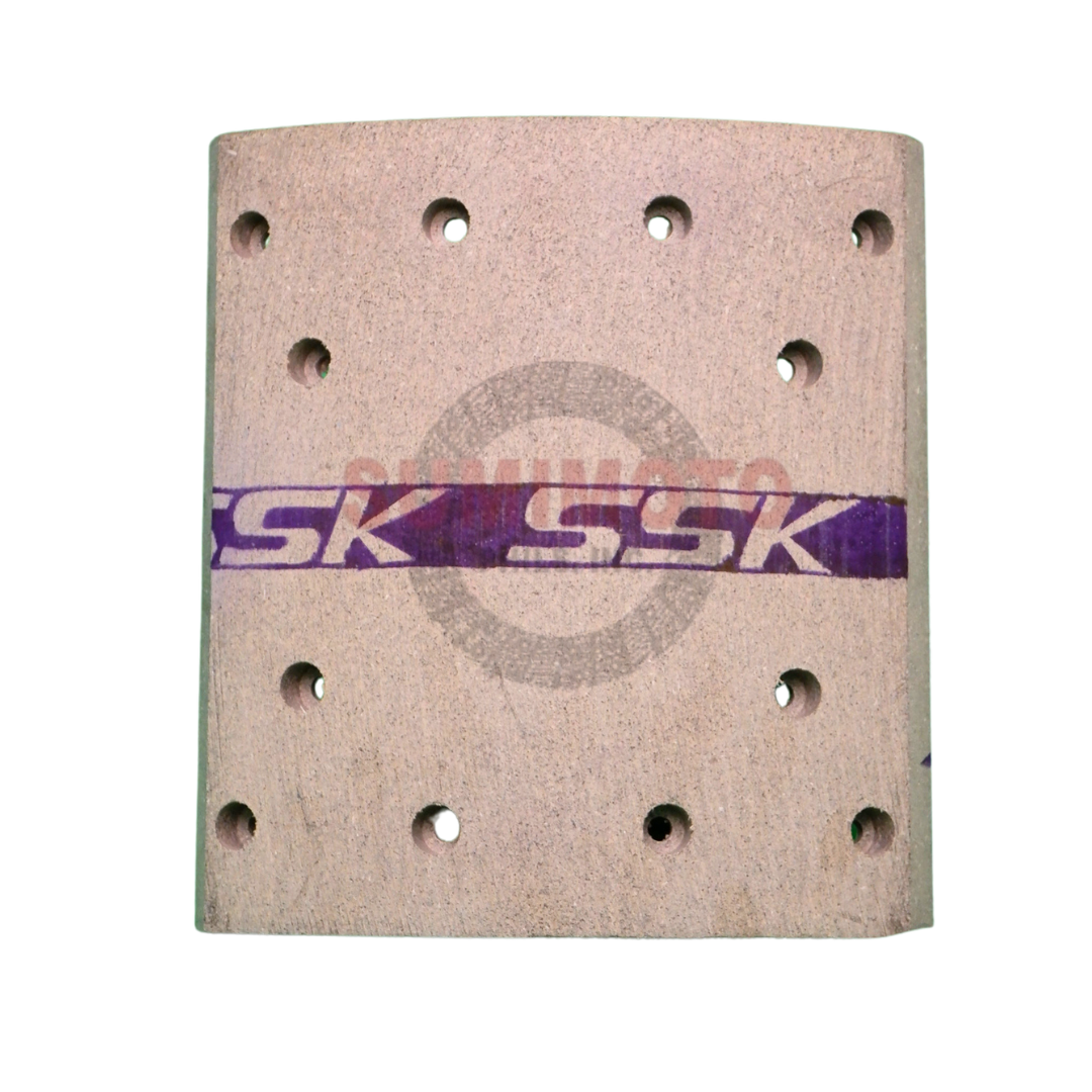 SSK BL 2303-3566 brake lining with rivet holes