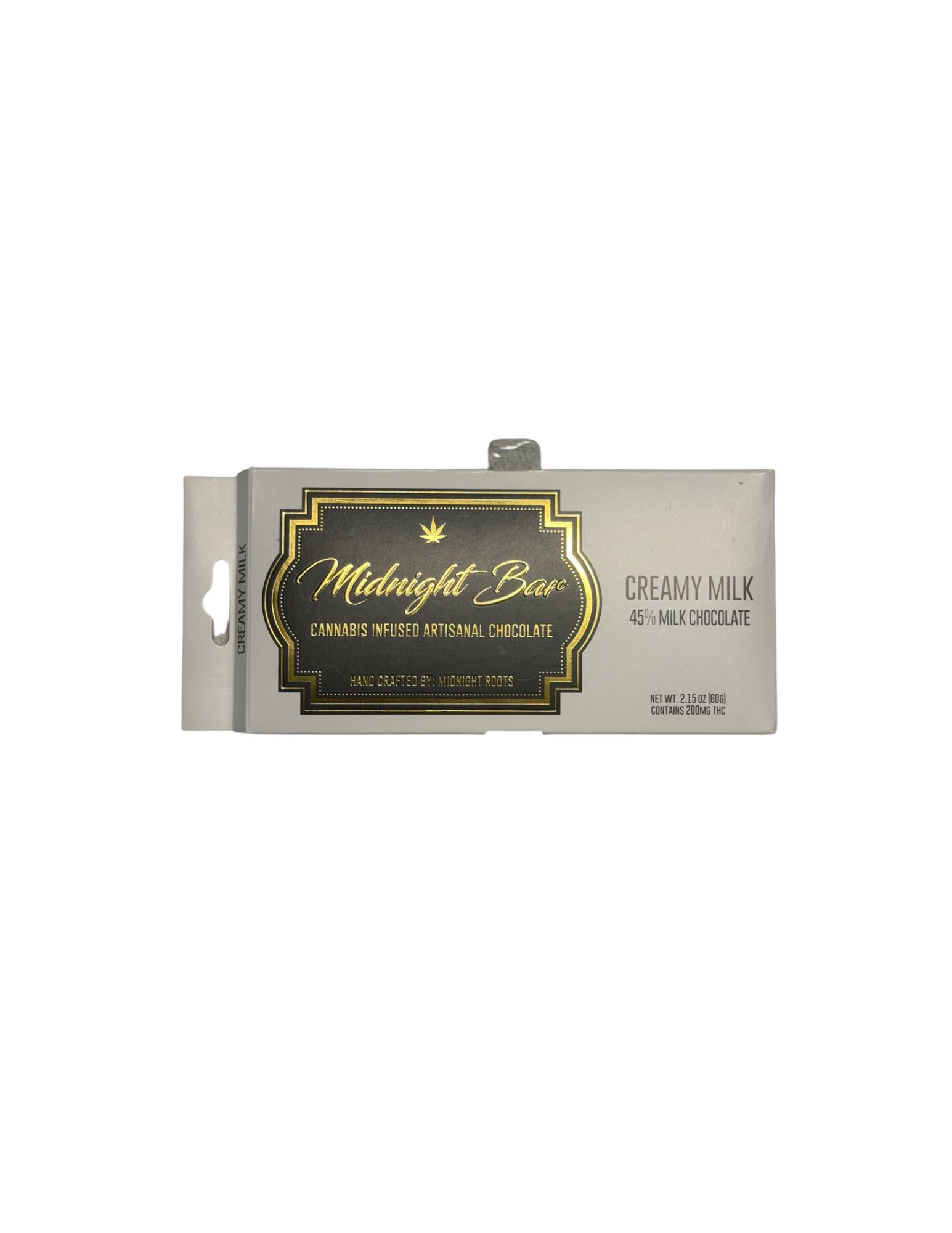 Midnight Chocolate Bar 200mg (Creamy Milk)