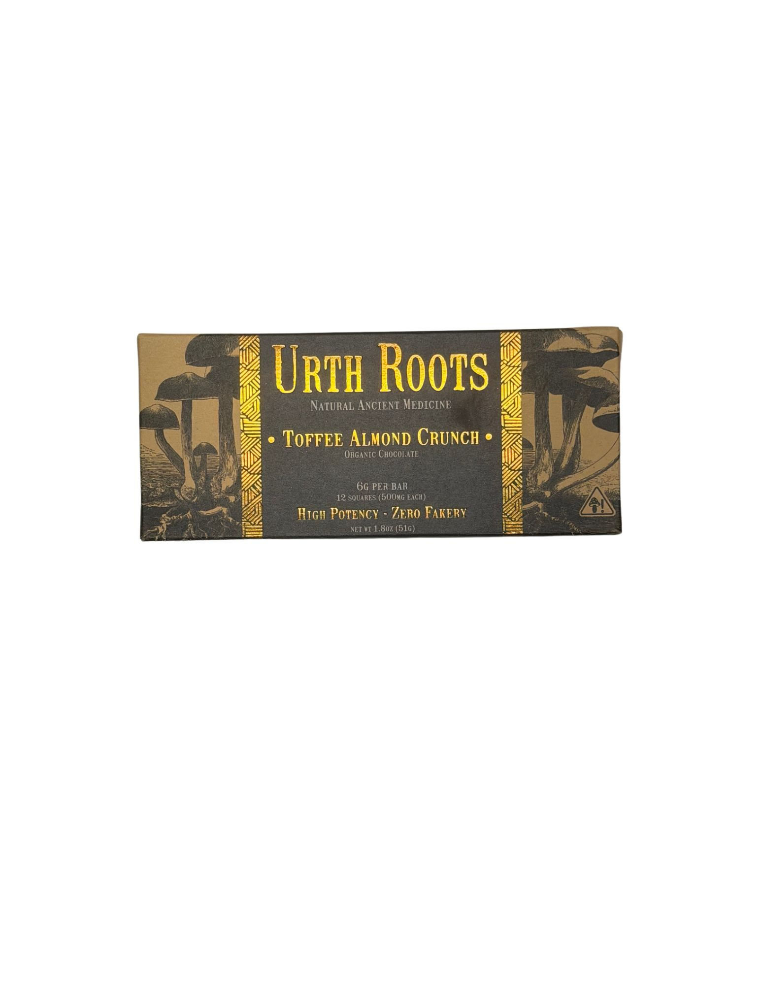 Urth Roots Chocolate Bars (Toffee Almond Crunch)