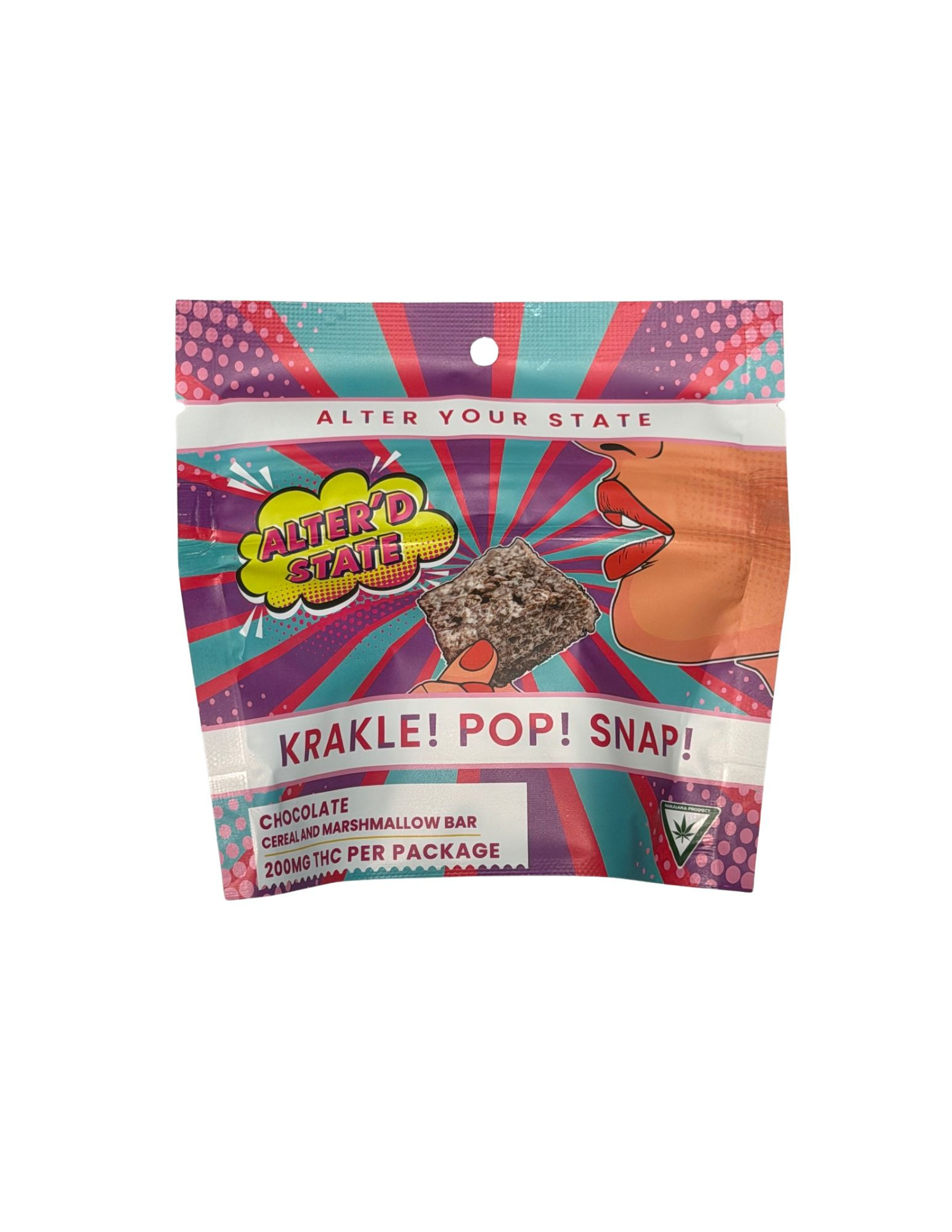 Alter'd State 200mg Chocolate Rice Crispy Treat