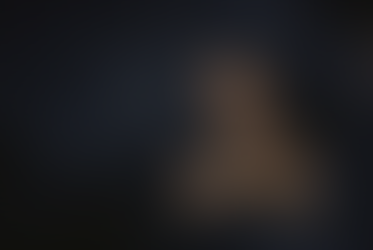 Brown and prickly burrs stuck on the fur of a black dog.