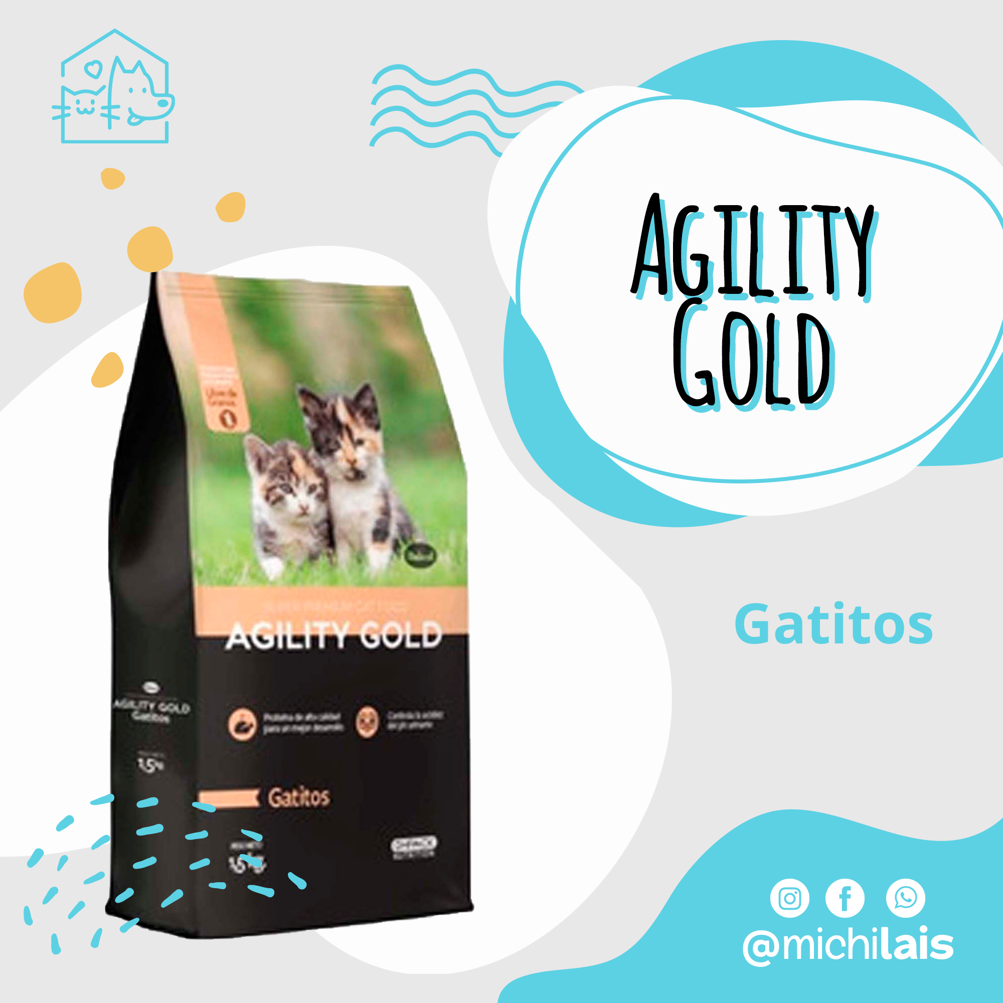 Agility Gold Gatitos
