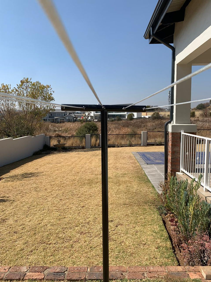 5-line T-Pole Washing Line