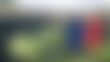 Hanging laundry at a campsite