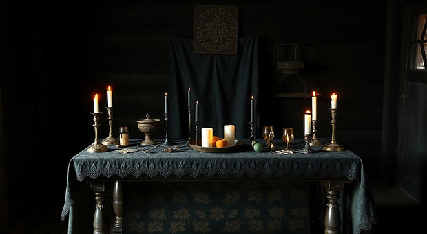 altar table with some candles and witch things.jpg