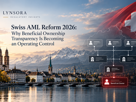 Swiss AML Reform 2026: Why Beneficial Ownership Transparency Is Becoming an Operating Control