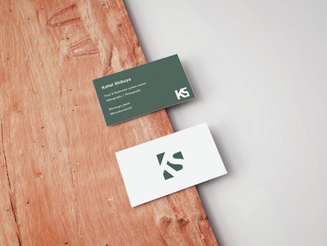 business card mockup