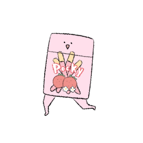 Strawberry pocky