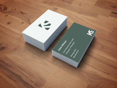 business card mockup