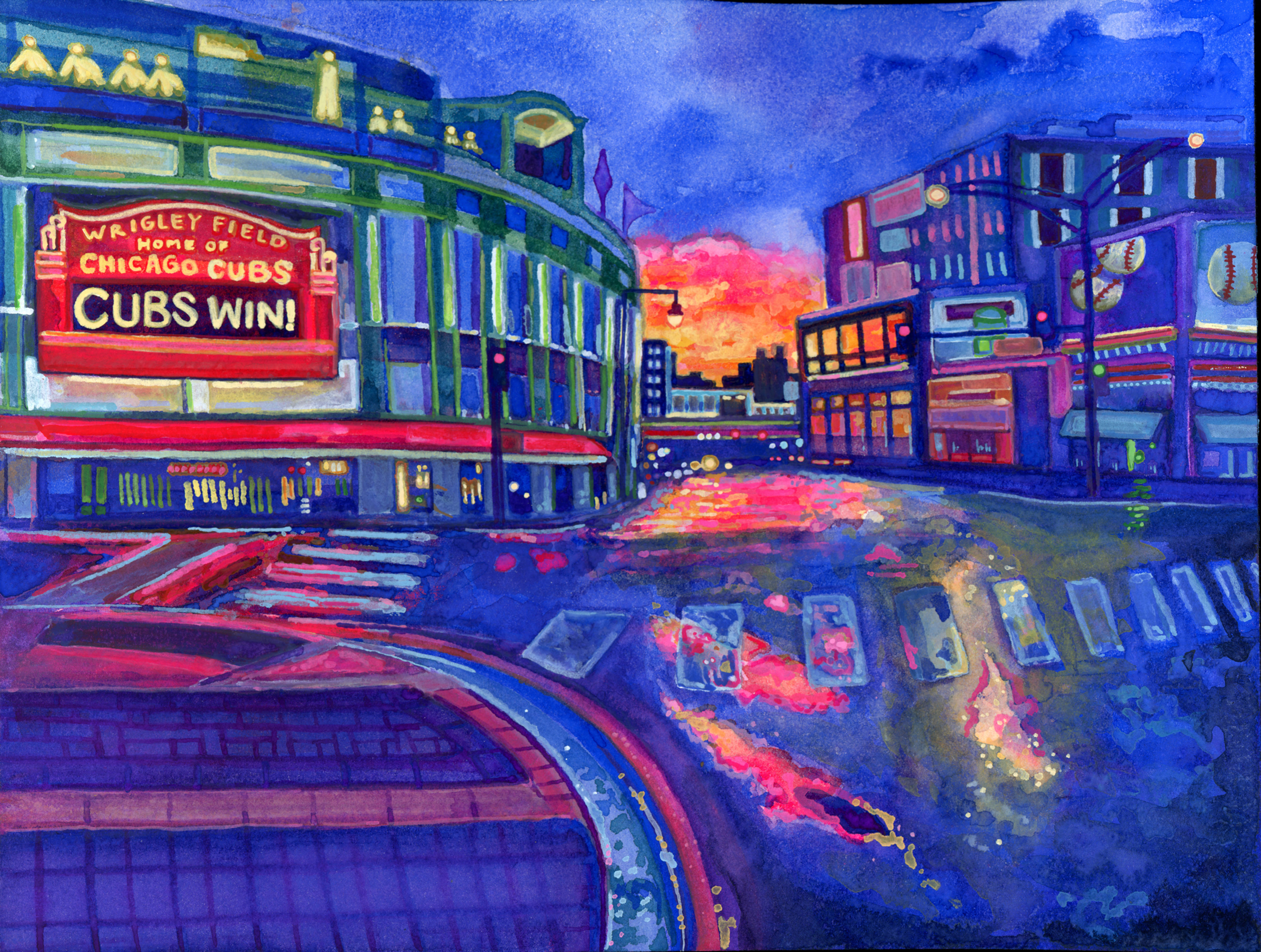 Fly the W (11"x14"Print)