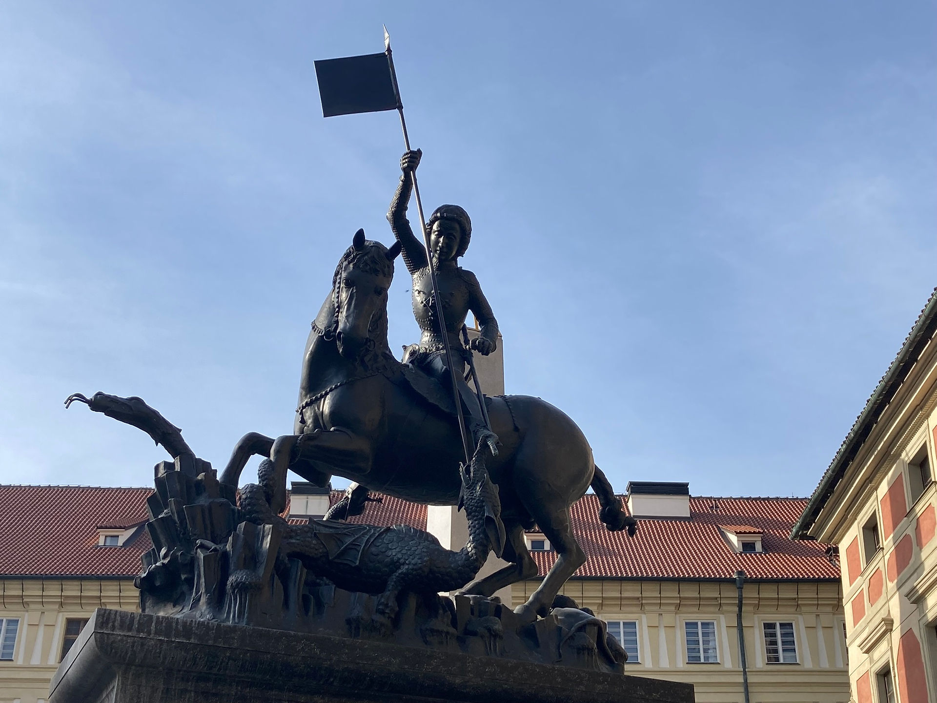 St George slaying the dragon