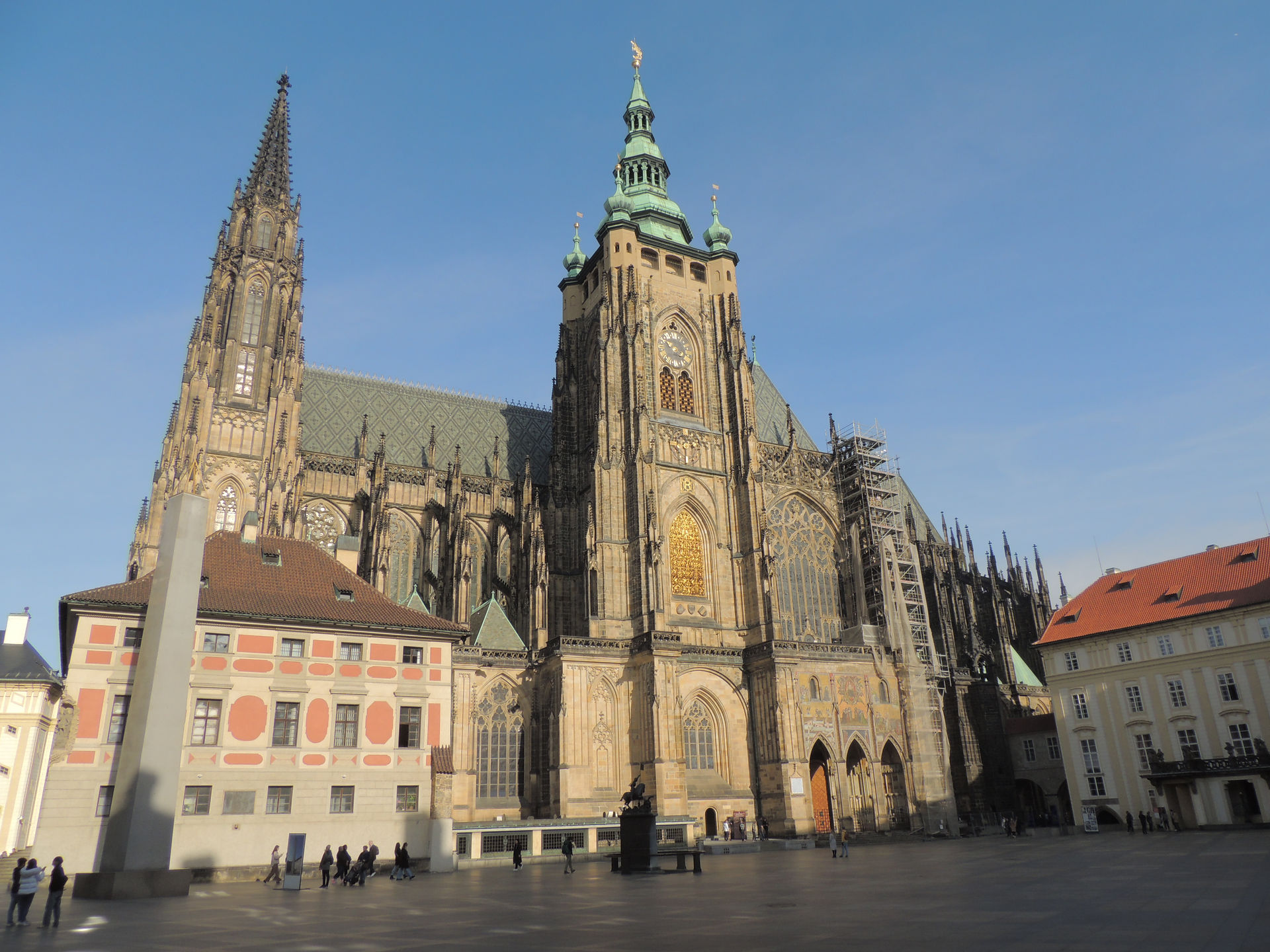 Another angle of St Vitus