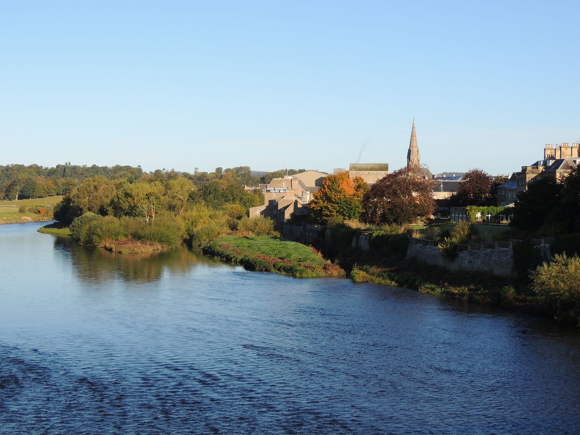 Same view, next day with sun
