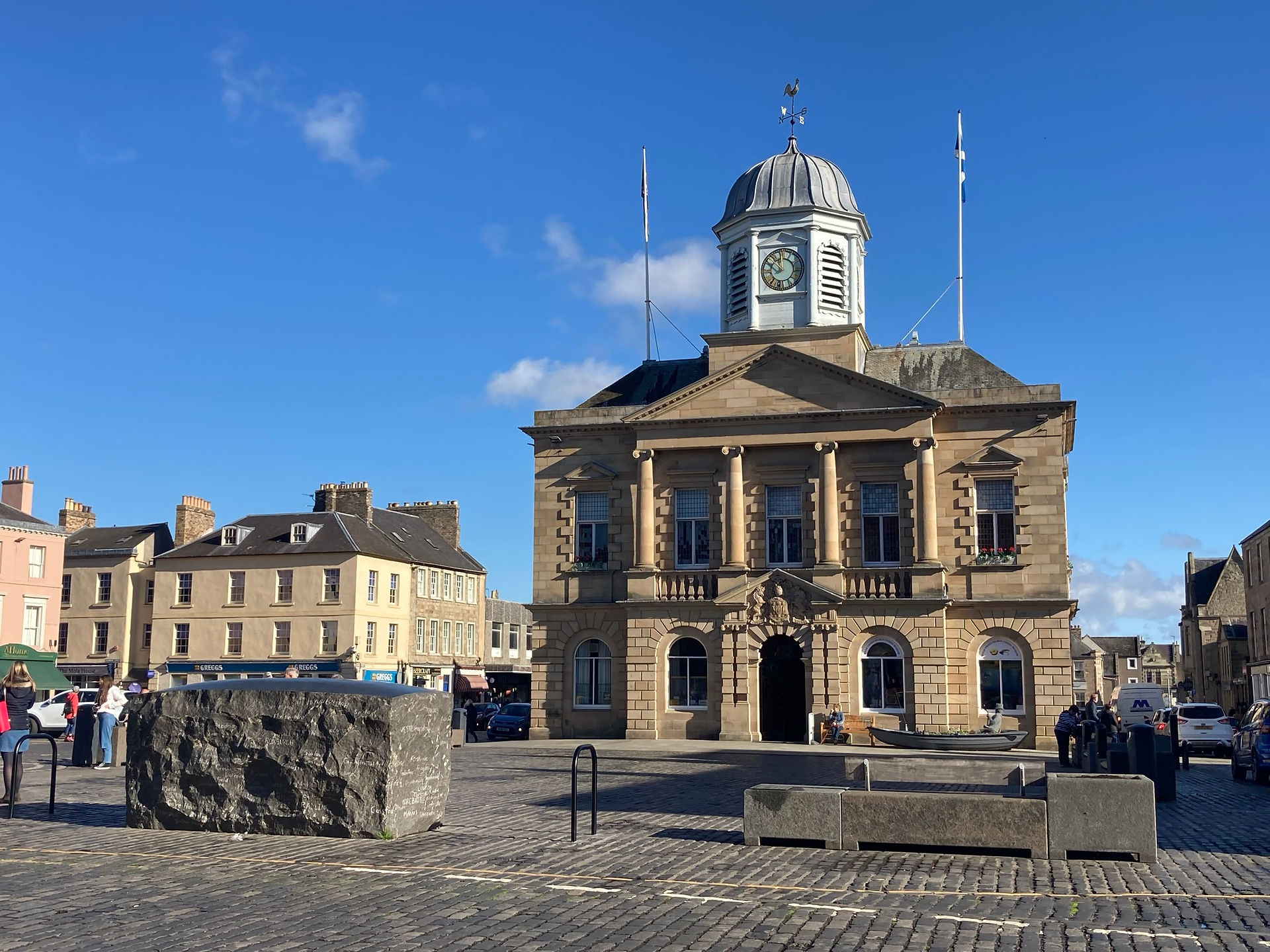 Town hall & square