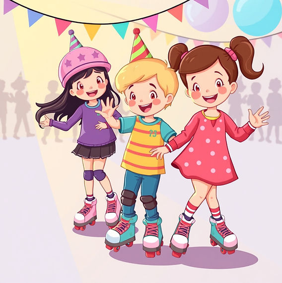 Childs rollerskating birthday party .jpg
