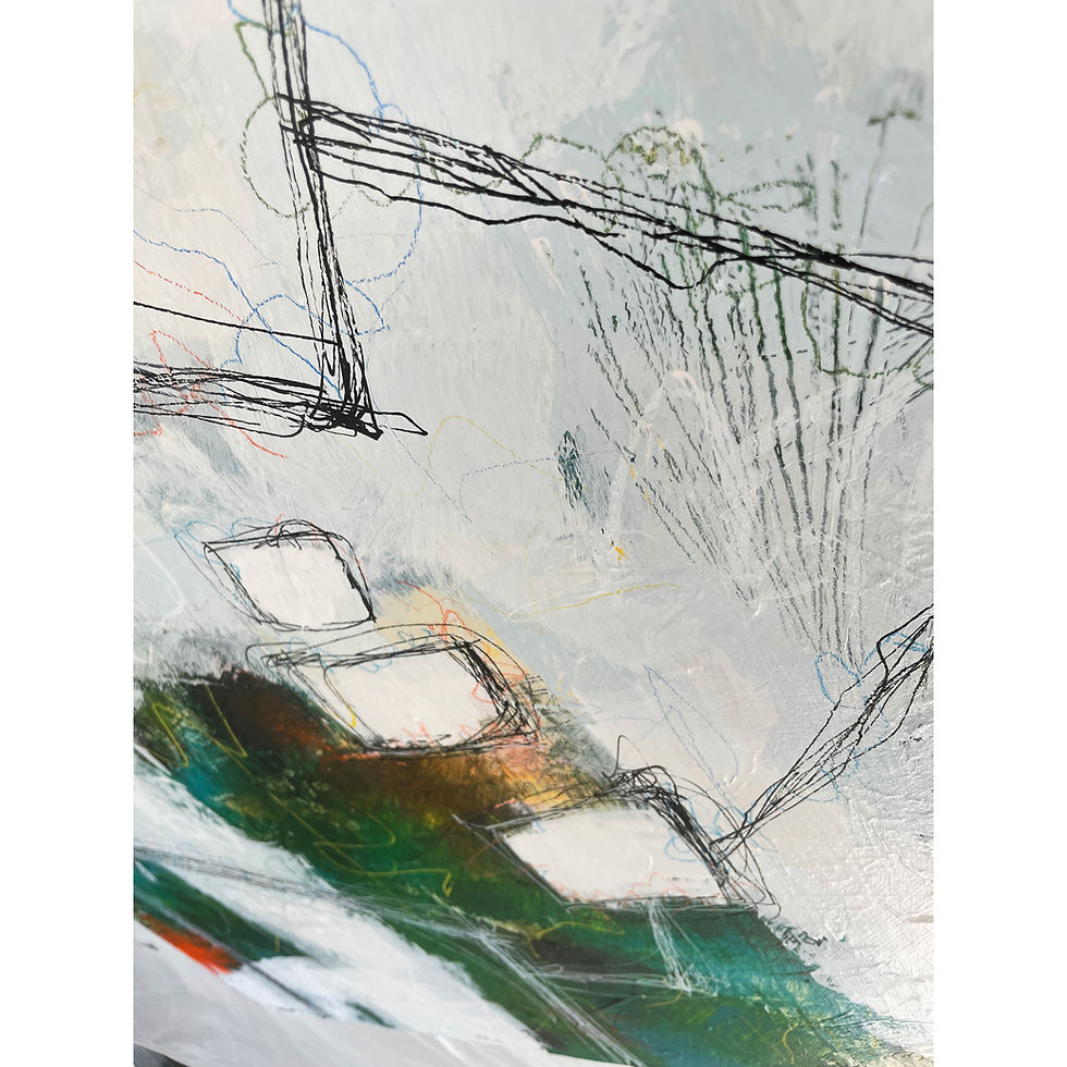 Thumbnail: Follow the Leader | Modern Painting | 30x40in