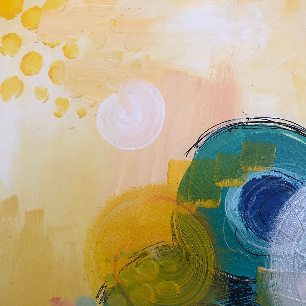 Thumbnail: Bouquet of Colors | Fine Art For Sale | 36x36in